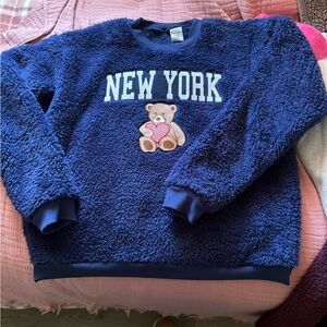 Plush New York Fuzzy sweatshirt